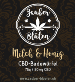 CBD - Badewürfel Milch & Honig